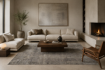 Blue and Gray Carpet M(81) - Image 4