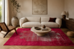 Mono color Pink Carpet M(5) - Image 2