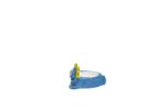 Handmade Ceramic Pet Dish Blue Abstract Orc - Image 2