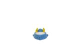 Handmade Ceramic Pet Dish Blue Abstract Orc - Image 3