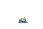 Handmade Ceramic Pet Dish Blue Abstract Orc