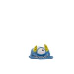 Handmade Ceramic Pet Dish Blue Abstract Orc