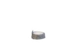Handmade Ceramic Pet Dish Gray Abstract robot - Image 2