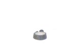 Handmade Ceramic Pet Dish Gray Abstract robot - Image 3