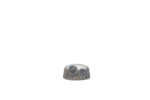 Handmade Ceramic Pet Dish Gray Abstract robot