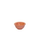 Handmade Ceramic Pet Dish Monocolor Peach