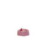 Handmade Ceramic Pet Dish Pink Abstract Elephant