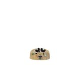Handmade CeramicPet Dish Abstract Moose