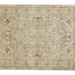 Mono color Cashmere White Rug (179)