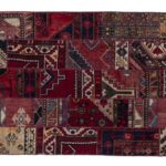 Patchwork rug P(199)