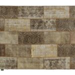 Patchwork rug P(351)