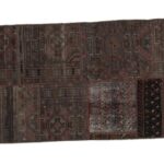 Patchwork rug P(353)