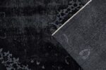 Mono Color Black Rug (437) - Image 3
