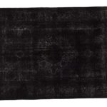 Mono Color Black Rug (489)
