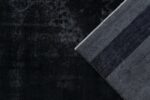 Mono Color Black Rug (513) - Image 3