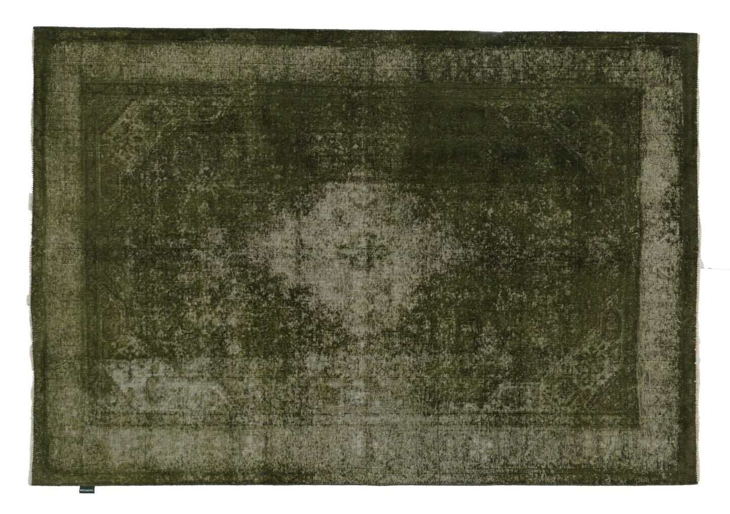 Mono-Color-Green-Rug-(401) Mono Color Green Rug (401) - Image 1