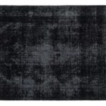 Mono Color Black Rug (411)