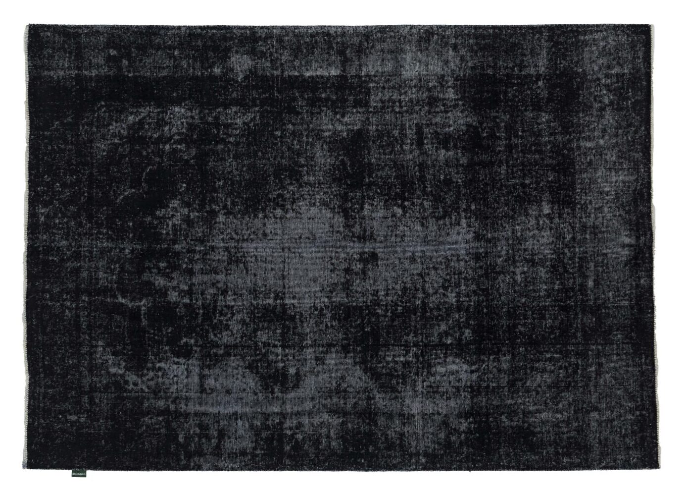 Mono-color-Black-Rug-(411) Mono Color Black Rug (411) - Image 1