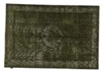 Mono color Green Rug (417)