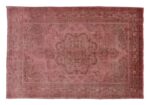 Mono color pink Rug (221)