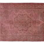 Mono color pink Rug (221)