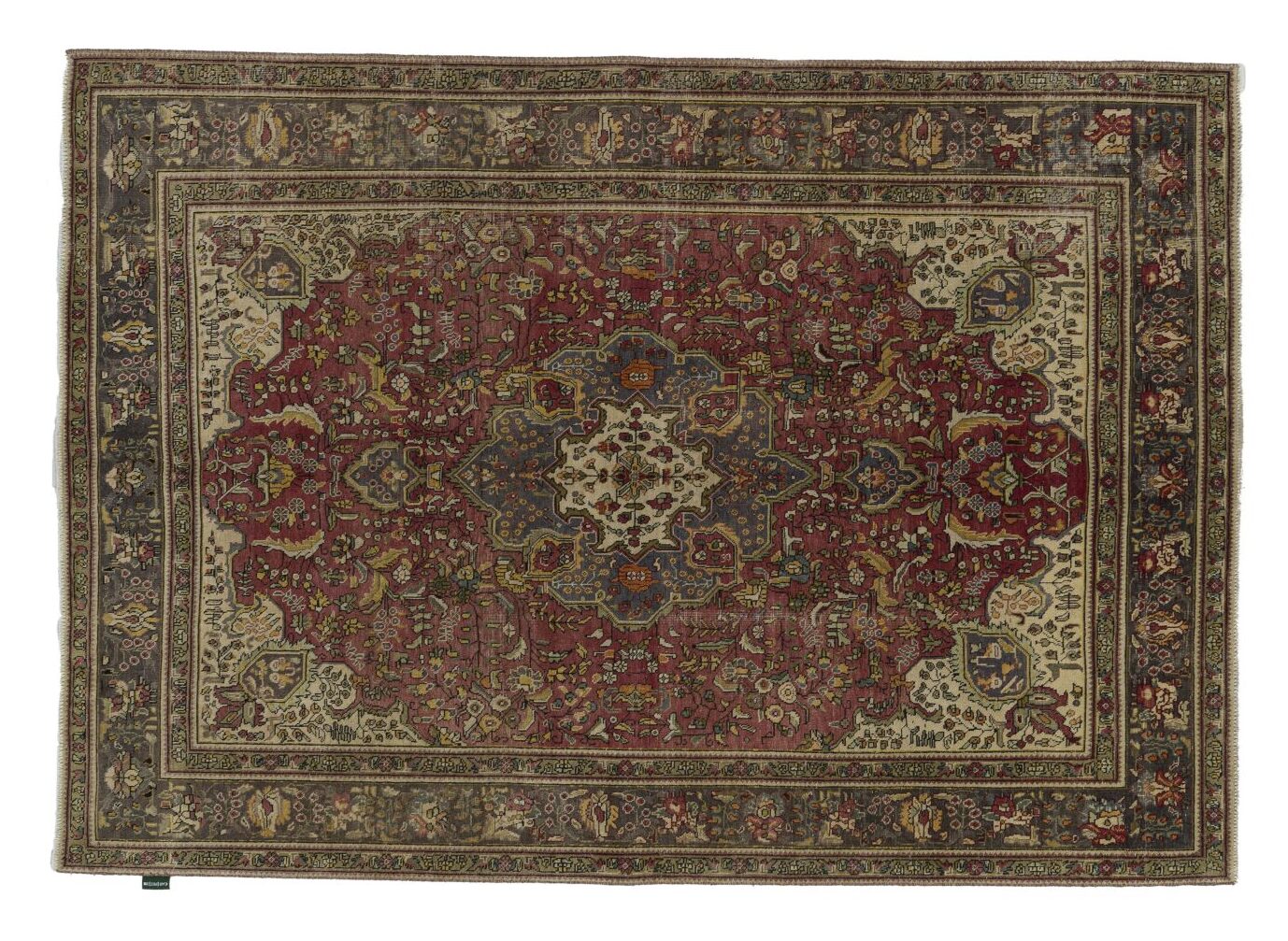 Original-colour-Rug-V-(393) Original colour Rug V (393) - Image 1
