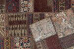 Patchwork rug P(205) - Image 2