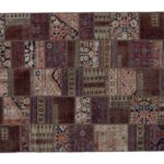 Patchwork rug P(205)