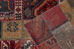 Patchwork rug P(213) - Image 3